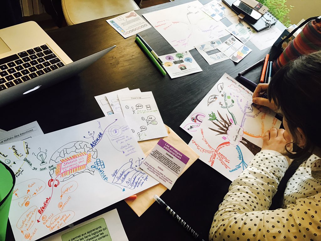 Alexcauchard's tweet photo. Ça cogite a Chennegy avec Le club "donnez du sens aux études" : préparation #formation des #enseignants "comment déployer sa #créativité #pédagogique" https://t.co/f3OUOVrSJ1
