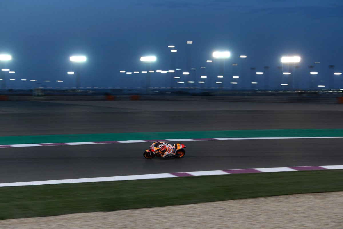 WeAre93's tweet photo. ¡Arranca la segunda jornada del test de Qatar! ¡Suerte @marcmarquez93!

#QatarTest Day 2 starts! Good luck #MM93!

#IAM93 #MotoGP https://t.co/gOCbZCyYmu
