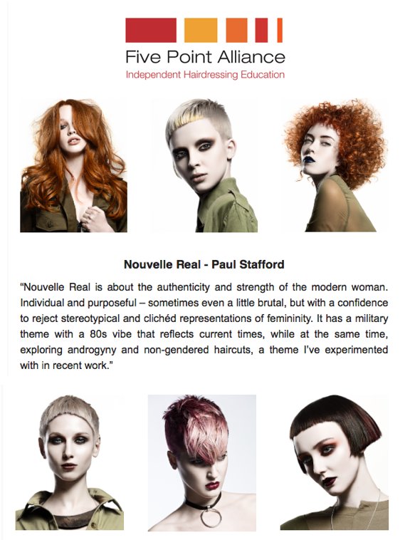 Nouvelle Real - by the newly announced Denman Int Global Creative Director Paul Stafford.