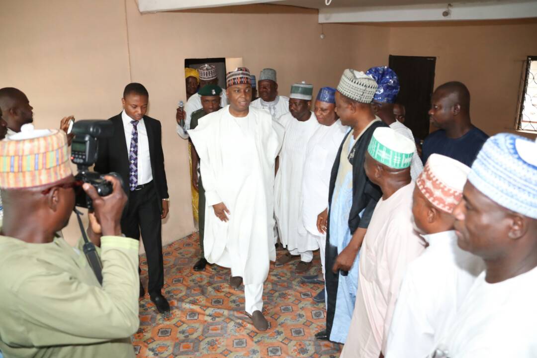 bukolasaraki's tweet photo. I just commissioned the ABS Mandate Office in Akanbi Ward 5, Ilorin, Kwara State. https://t.co/TFxBMoulHY