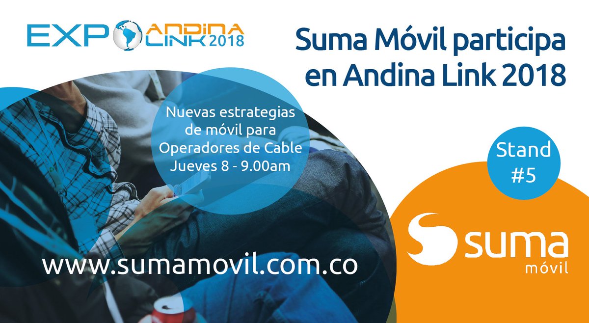 Miguel Giraldo, presentará el 8 de marzo a las 9:00 am en el salón Pegasos del Centro de Convenciones de Cartagena la ponencia “Nuevas estrategias en telefonía móvil para los Operadores de Cable”#AndinaLink @ALatinexpo
