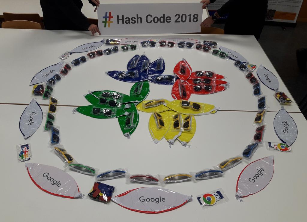 lAngelP's tweet photo. Una vez pasado el evento #hashcode de @GoogleES el resumen es muy bueno. Casi 150 personas en el Hub de la @EINAunizar y 3 equipos con mas de 40.000.000 de puntos. Ademas, conectados con 8 hubs de España en ¡DIRECTO! Ha sido un placer organizar este hub junto a @fjlopezpellicer. https://t.co/oa0550OplY