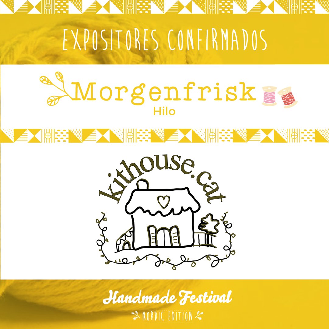HMFbcn's tweet image. Kithouse no faltará un año más en Handmade Festival "Nordic Edition" 😋
kithouse.cat

🎫 Entradas (1 día 8€ / 3 días 18€): bit.ly/hmf18