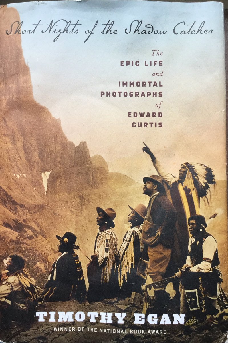 #WorldBookDay #edwardcurtis #ShortNightsoftheShadowCatcher
@EdwardCurtis @photography