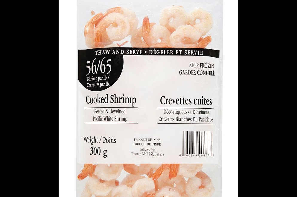 RECALL: Loblaw recalling cooked shrimp; packages may also contain raw shrimp: bit.ly/2CSBuZ7 https://t.co/3J7wmc2Rqu