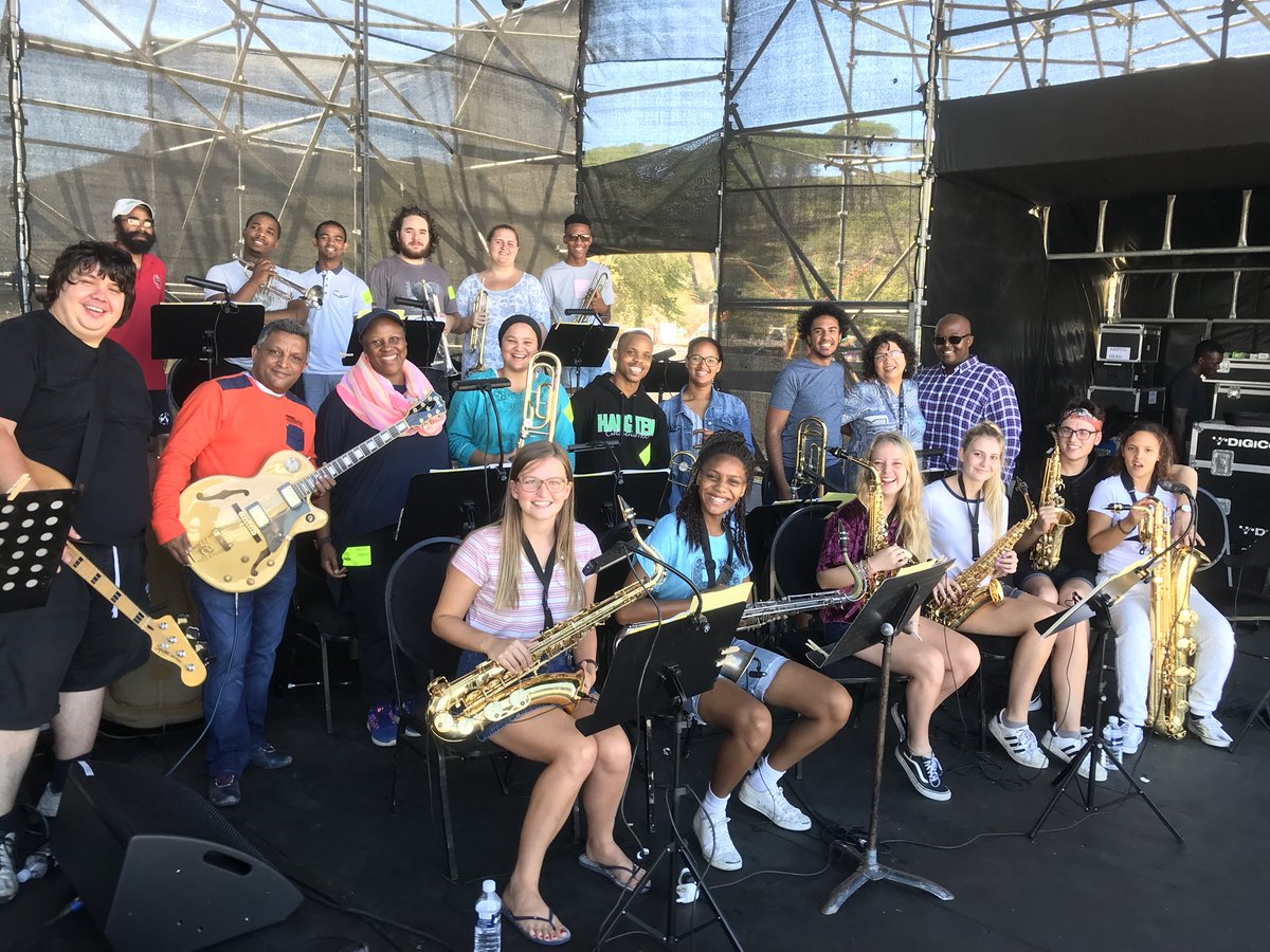TimothyMoloi's tweet photo. Honoured to be performing with these talented young musicians from the Stellenbosch University Jazz Band at the university’s #CentenaryConcert at @Woordfees tonight! #MatiesHomecoming #MatiesTuiskoms #Woordfees https://t.co/0ZsAMqt7M5