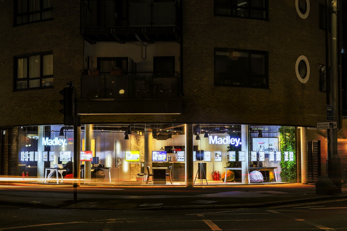 MadleyProperty's tweet photo. Madley Property’s new London SE16 office! The future of Estate Agency. #london #londonestateagency #luxuryrealestate #se16 #londonproperty #se16property #realtor #architecture #luxuryproperty #londonlettings #estateagent 
https://t.co/9SgxZDSlva https://t.co/ifC7uFjr4z