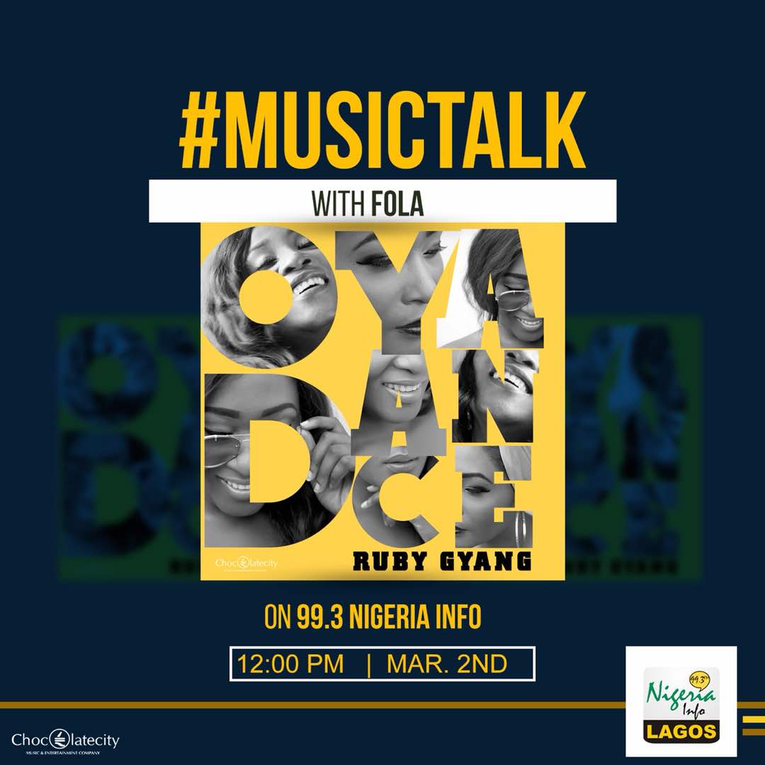 rubygyang's tweet photo. Darlings. Tune to Nigeria info by 12pm TODAY and listen to me chat with @TheFavoredWoman
#oyadance #mediatour #sarauniyaruby https://t.co/pSg7HIFlDl