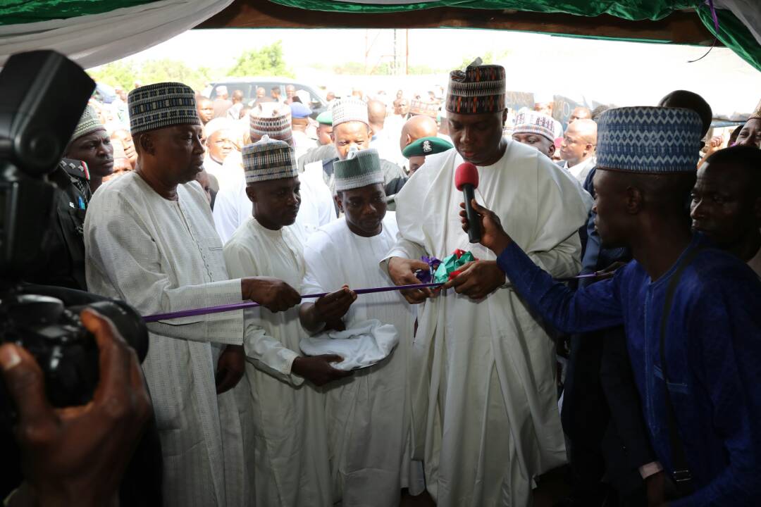 bukolasaraki's tweet photo. Commissioning of the ABS Mandate Office  in Okeoyi/Okeose Ward, Ilorin, Kwara State. https://t.co/2ICx2zqLzA