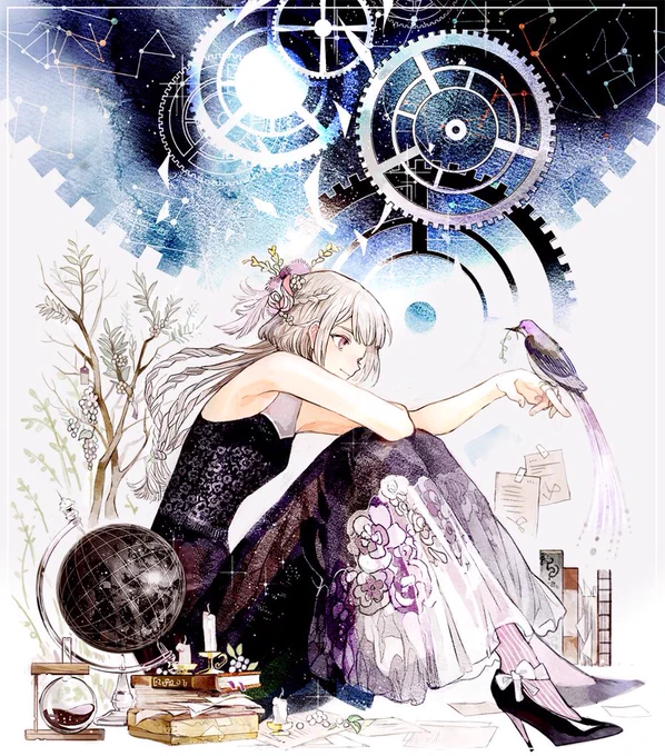 「第2回 Modernistic Illustration Gallery」(展示:東京都美術館)にて1枚目のイラストが最優秀賞(ドラマチックアート賞)をいただきました!
3月1日～7日まで2点イラストを展示していただいております!
他素敵な作品がたくさんご覧いただけますのでご興味のある方は是非〜! 