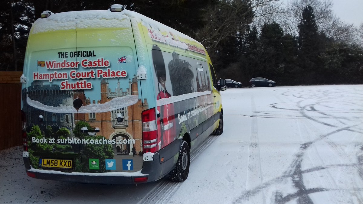 Tourshuttle's tweet image. Preparing to leave for the first 2018 Shuttle.. Visit both Windsor Castle and Hampton Court Palace on the same day. Visit surbitoncoaches.com to book.