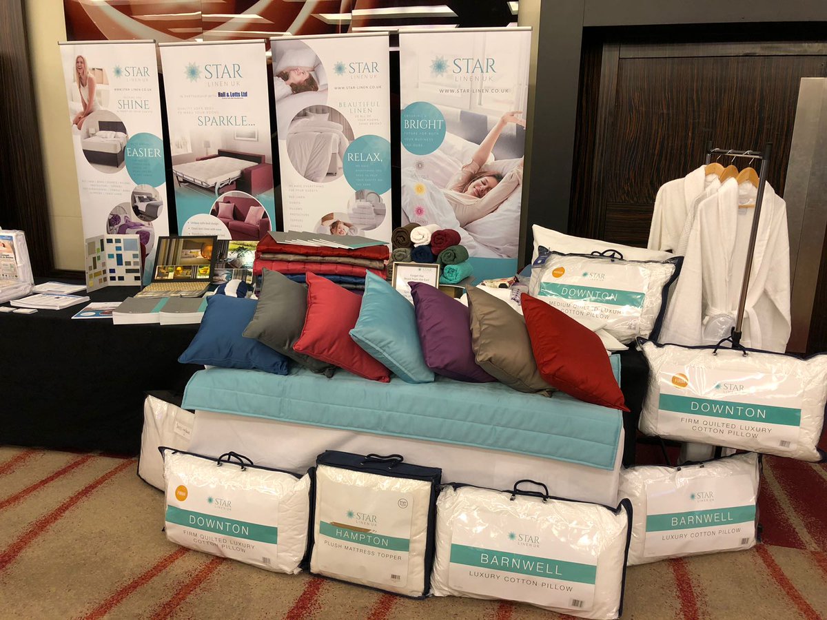 StarLinenUK's tweet photo. Remember to come and see us at the UKHA shared knowledge day at the Westminster Park Plaza today @HousekeepersUK https://t.co/fgYXlbKANt