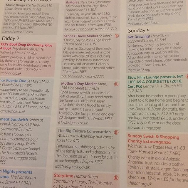 E17Designers's tweet image. Terrible pic but lots on this weekend: E17 Designers at Mirth, Stones Throw, Big Culture Conversation, Wild Card brewery Lockwood Site opening... jeclj put the new E List for more ! #makerdesigner #e17designers #walthamstow #leytonstone ift.tt/2HXvphL