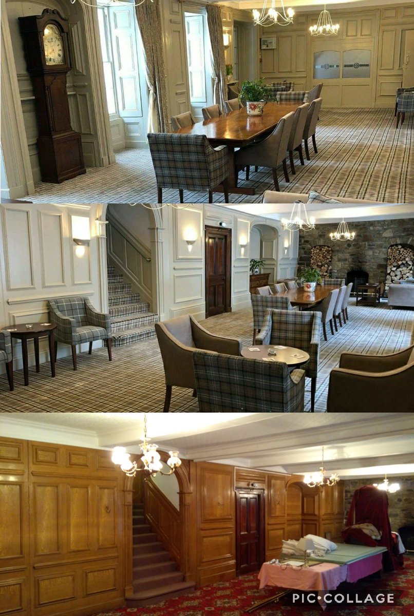 Lovely updated look to @llwyngwairmanor useing @Tikkurila_UK otex & helmi range