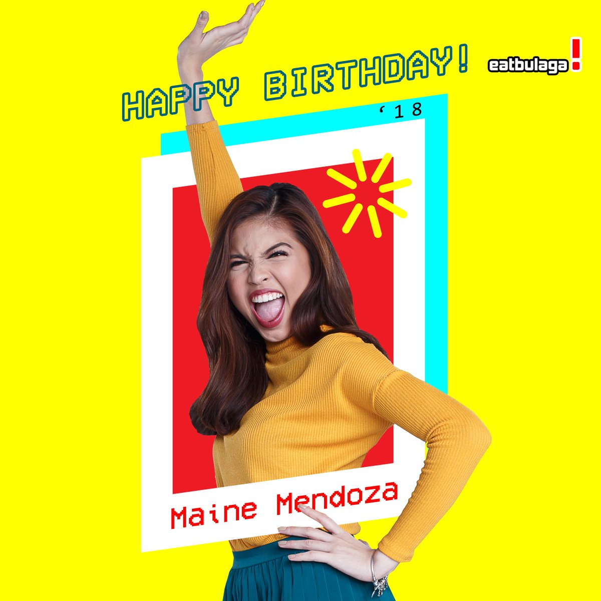 EatBulaga's tweet photo. Happy Birthday Menggay! Love, your EB Dabarkads 🎉❤️ https://t.co/4G8qzBvr8w