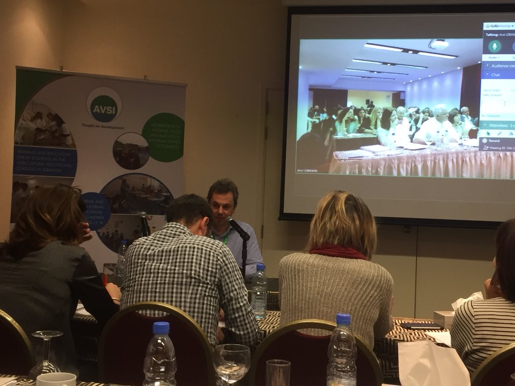 AVSI_MENA's tweet photo. Closing works #AMAVSIMENA 
@GpSilvestri conclusions on #future #objectives and share #procedures #challenges #experiences 
@FondazioneAVSI https://t.co/aGTIzv2xbd
