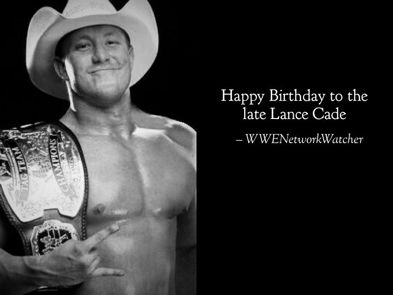 Happy Birthday to the late Lance Cade 
3x Tag Team Champion!!    