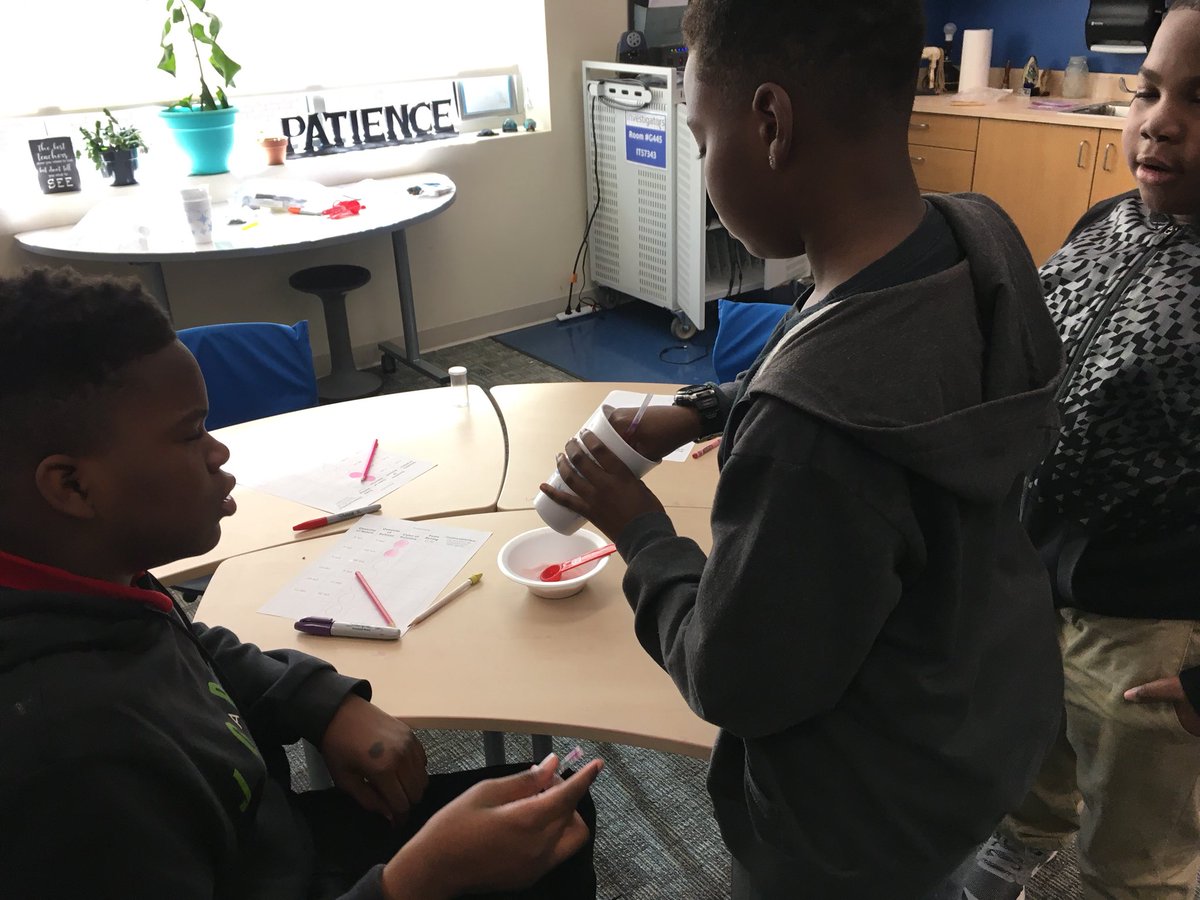 DoctorCJimenez's tweet photo. Exploring concentration through lemonade creation. Some are a hit “5 stars!”  Some not so great “where is my spit bucket?”  @JCEScholars #FuelTheFlame https://t.co/nFGMsK6dqW