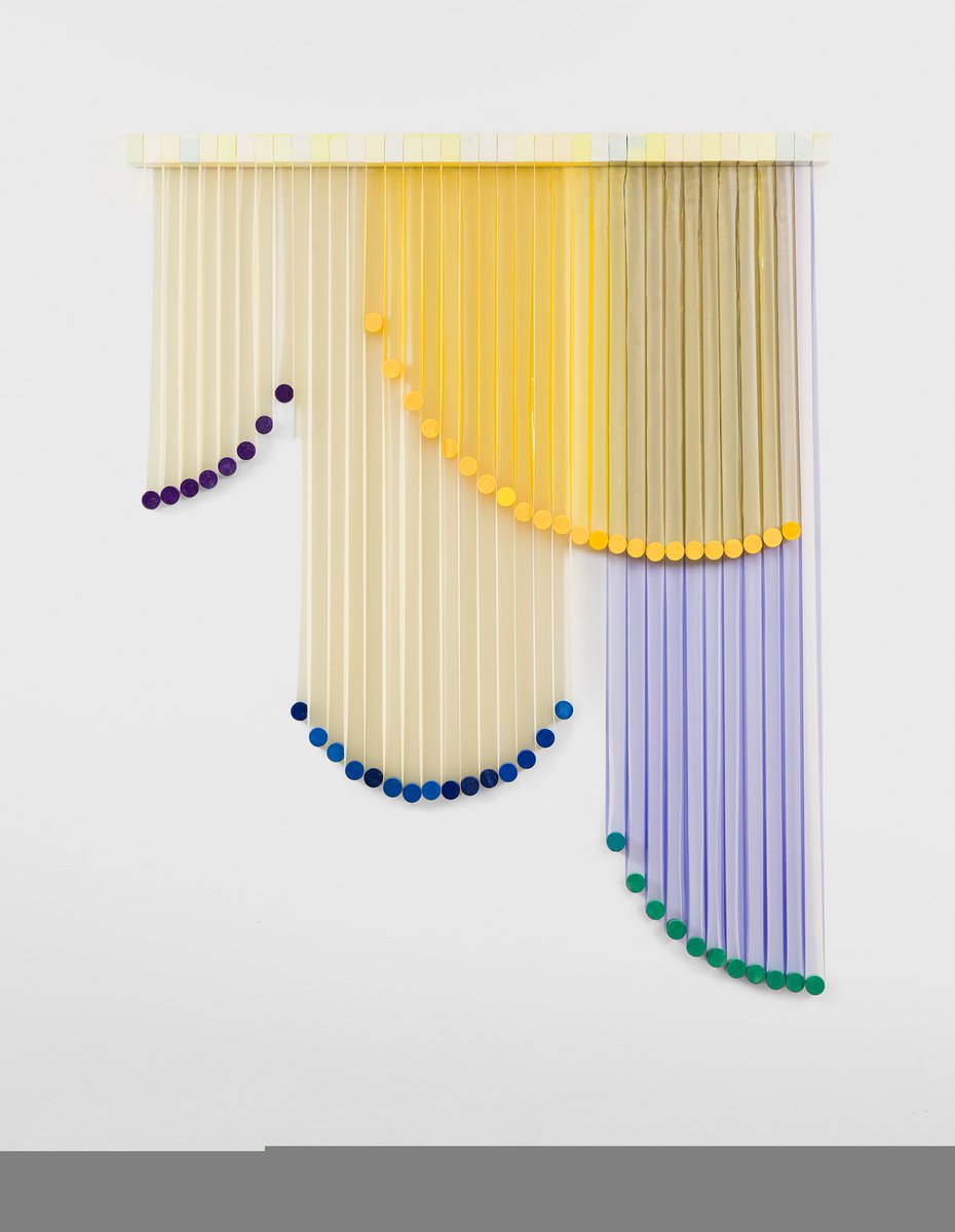 presentcorrect's tweet photo. In love with the work of Eva LeWitt (Sol's daughter).

Beautiful sculptures made from sponges, tape, yarn, crepe paper. On show now in Oslo.
https://t.co/H0O1TIpK0Y

thanks @Sight_Unseen https://t.co/RtYc8JfuTI