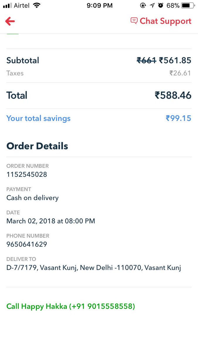 tanmay194's tweet photo. Another day, another @ZomatoIN order, another delay in delivery, another broken promise! You guys are shameless!! ETA 50 mins, delay of 20 mins already https://t.co/BmqTsQkyBK