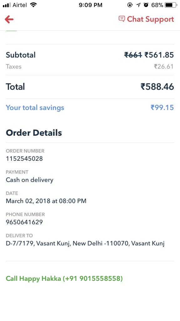 tanmay194's tweet photo. Here you go, proof of false promises. Another order another delay. Shameless https://t.co/FCGDY4065k