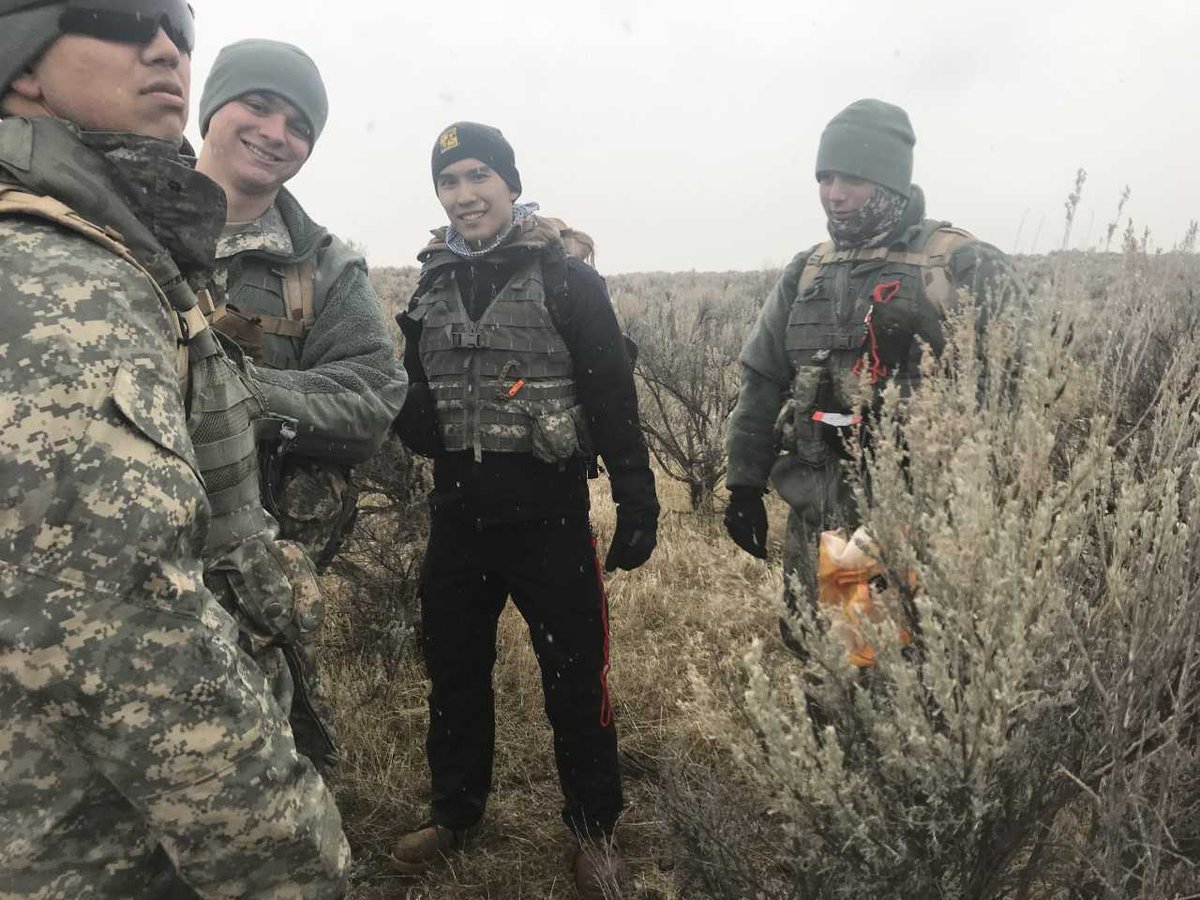 byui_rotc's tweet photo. Viking Battalion moved out to Beaver Dick for Land Navigation. MS Is and MS IIs were put into groups, while the MS IIIs ventured solo as they were evaluated in preparation for Advance Camp this summer. #BYUI_Army_ROTC #SeekAndYeShallFind #OrGetLost #StrengthandHonor https://t.co/7hTkdSH3IB