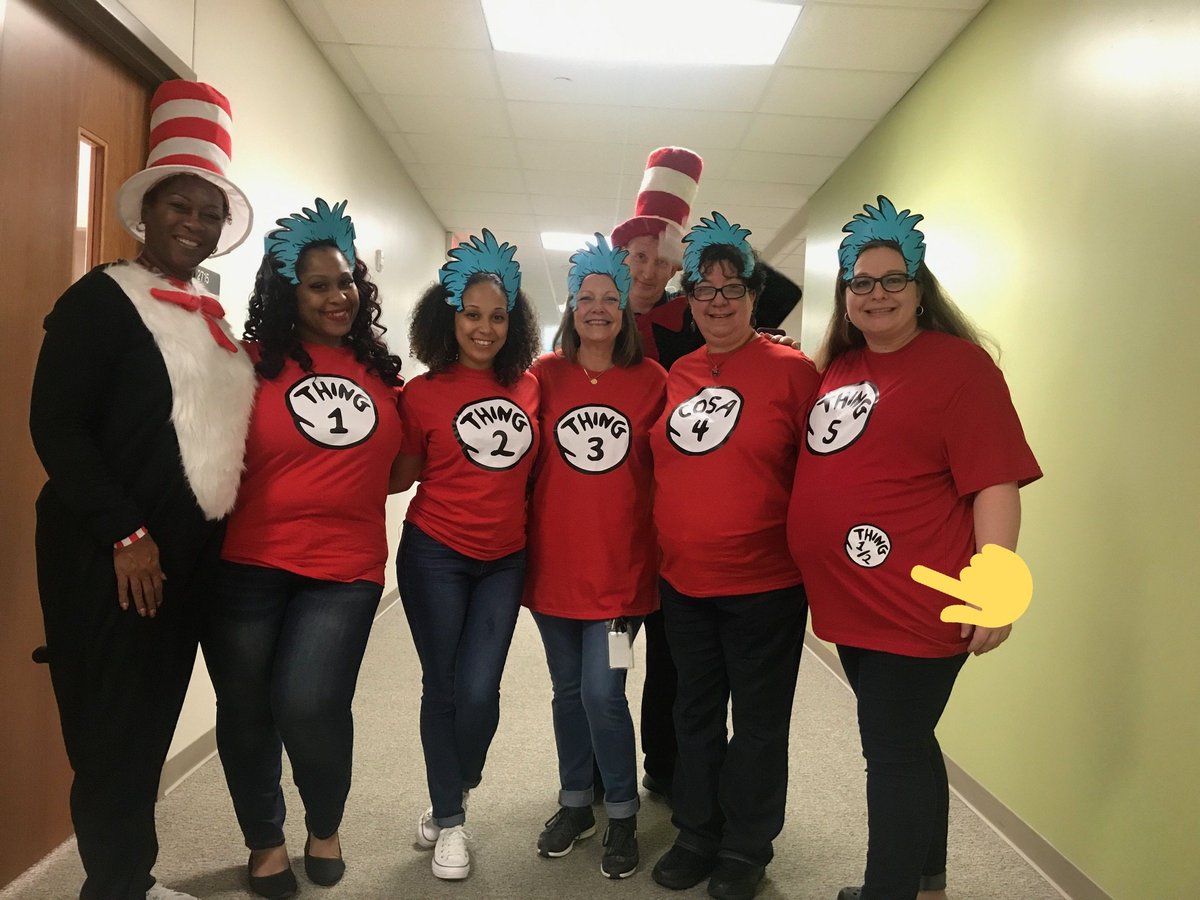 SpringISD's tweet photo. And today we read!
Hoy todos vamos a leer.
#ReadAcrossAmerica
#CatInTheHat
#ThingOne
#ThingTwo
#ThingThree
#ThingFour
#ThingFive
And
Thing 5.5
#FutureScholar
#FutureReader https://t.co/fGrUrZLuUs
