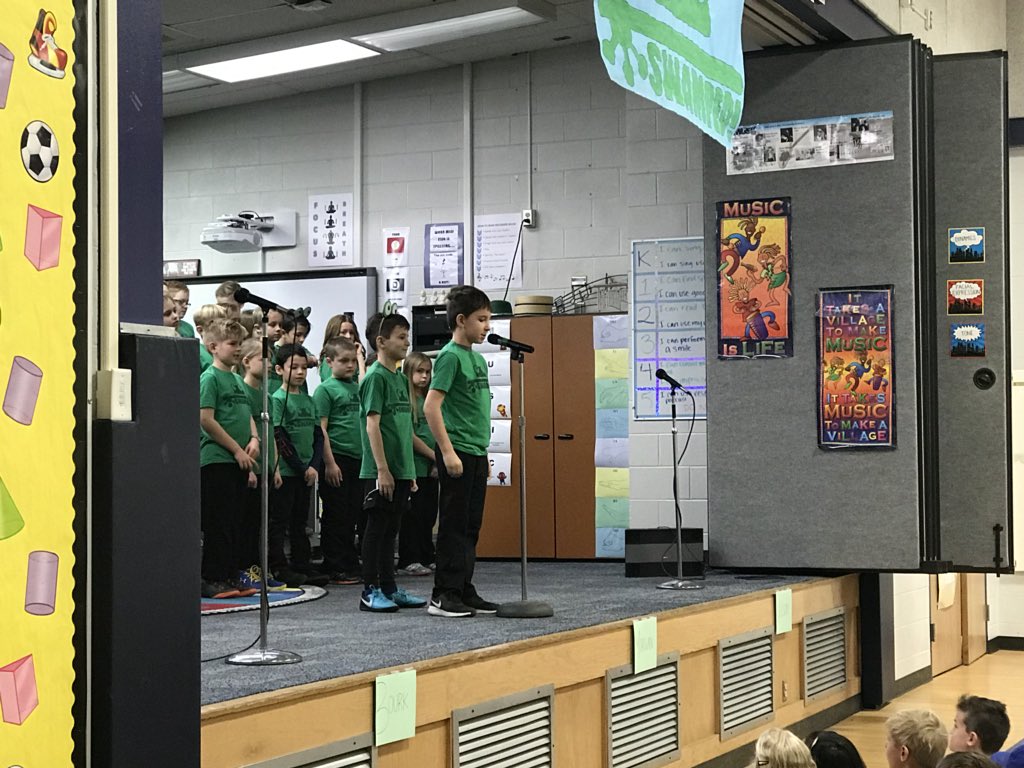LeopardsLES's tweet photo. So proud of our 3rd graders! What a wonderful musical performance of Swamped! Thank you, @LESMusicRoom for your leadership ! @LeopardsLES @bvschools #bestyearyet #teachLES https://t.co/phqlvgQNM6