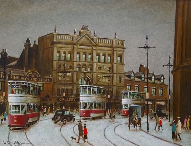 BotellaLeche's tweet photo. St Peters Square Stockport  Arthur Delaney (1927-1987). https://t.co/5fwrJ3MhRr