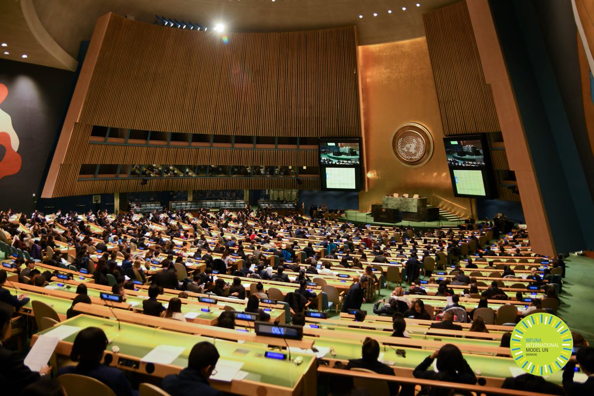 WFUNA's tweet photo. Catch up on our latest activities with this month's newsletter: https://t.co/woW2dt0Xrk
#WFUNASpotlight #WIMUN #SDGs #NextGenUN #FlagCampaign #Youth4Peace https://t.co/q5VpvNZ9Mn