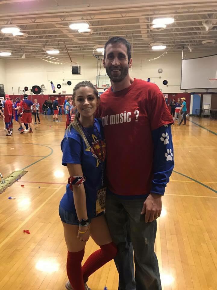 skyescacchetti's tweet photo. let’s kick off this #SHMD18 fabulous friday with some sick pics from last years red& blue day #thon #thon2018 https://t.co/EMuctg7jXH