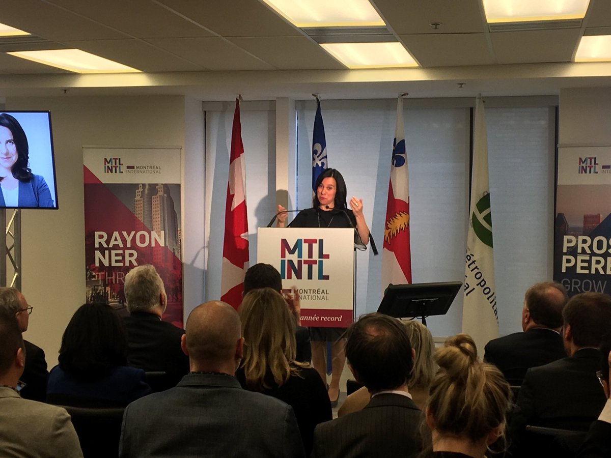 Les investisseurs étrangers vont toujours chercher des destinations où il fait bon vivre, où l’on trouve un petit je-ne-sais-quoi, et Montréal en est une de choix. <a href="/MTLINTL/">Montréal International</a> #polmtl