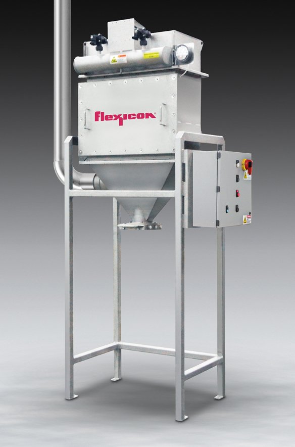 Tilt-down Conveyor From: Flexicon Corporation