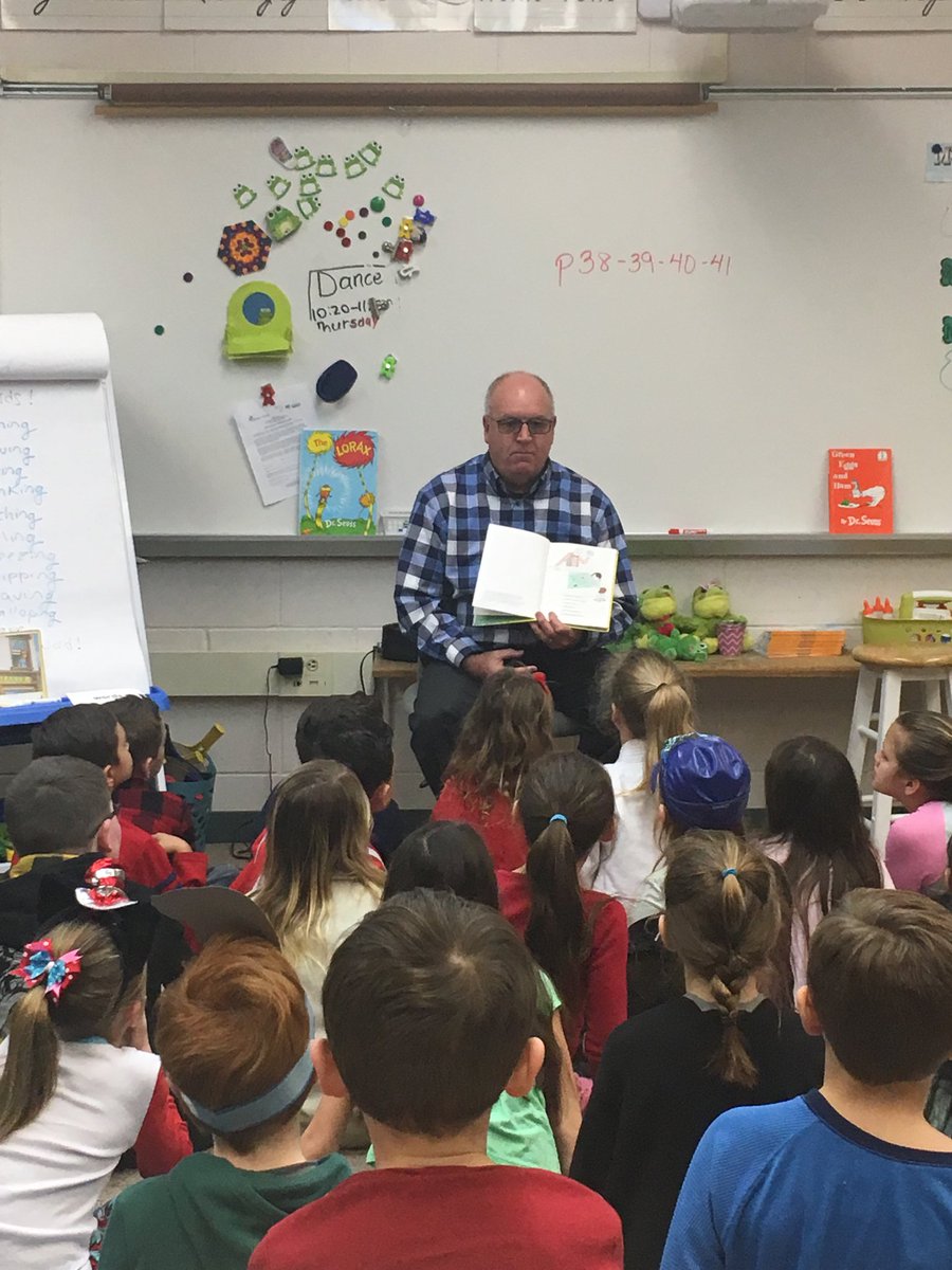 Thank you Mr. O’Hara for reading to our second graders. The kids loved having you as mystery reader!