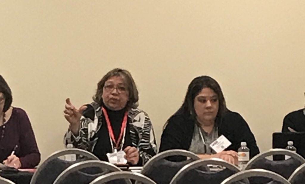 profe_c's tweet photo. We need to cultivate culturally response teachers to address the dynamically diverse students @MargaritaBianco @NABEorg #NABE2018 #Pathways2teaching https://t.co/hgfCIhxHrJ