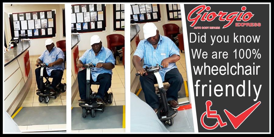 giorgioexpress_'s tweet photo. #Didyouknow that our office is 100% #wheelchair friendly? We want to make life easier for you, our clients.

#Thankyou Mr Pato from #Ghamakhe for your #support

#giorgioexpress #WheelChairFriendly #BestOfTheBest #CustomerIsKing #GoingTheExtraMile https://t.co/VFbx45bGdc