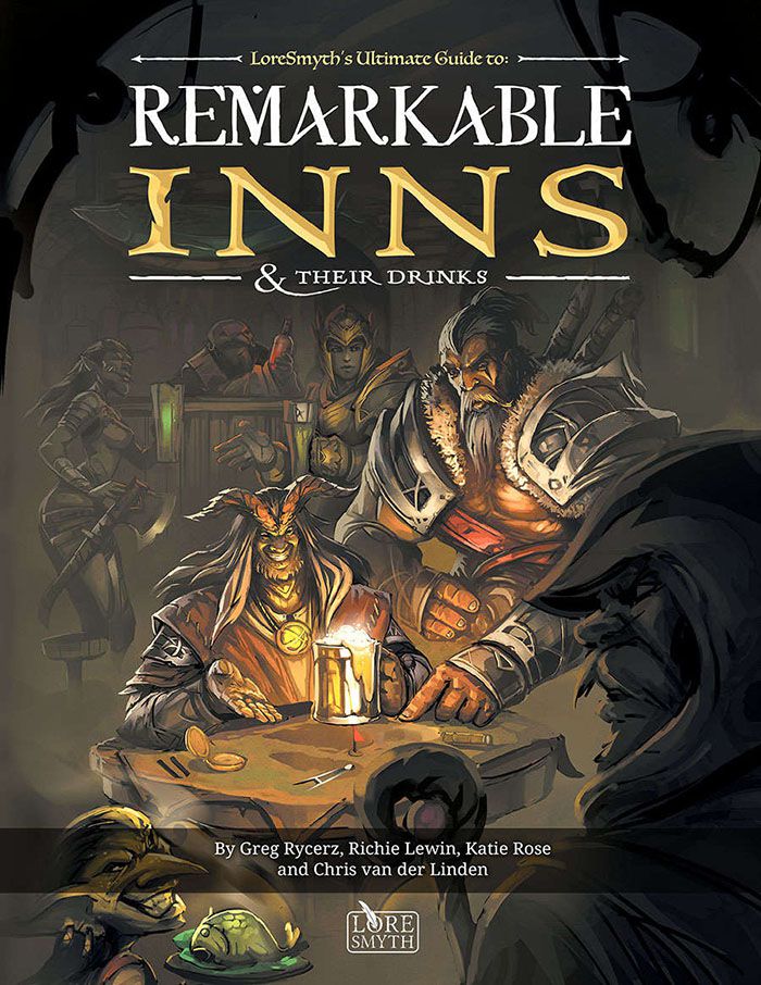 TheGamingGang's tweet photo. Did you miss? Enrich Your Fantasy RPGs with 'Remarkable Inns & Their Drinks' from LoreSmyth - https://t.co/9xxLEuBSfy @LoreSmyth #RPGs #RemarkableInns https://t.co/AFeSky9AQ4