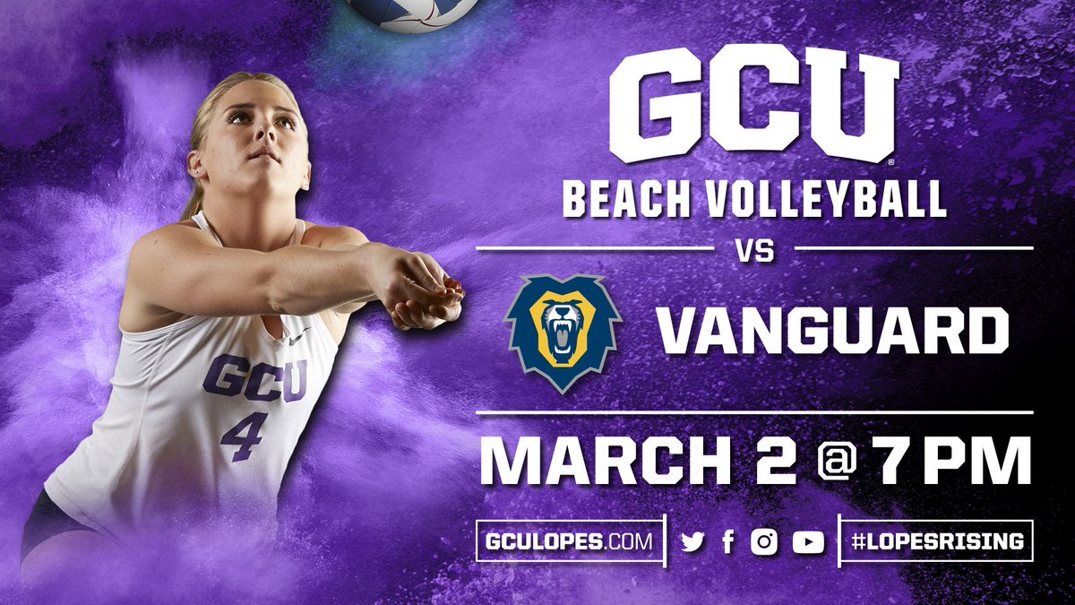 GCU_Beach's tweet photo. Get up! It's GAMEDAY #LopesRising https://t.co/LS5CL3dwBb