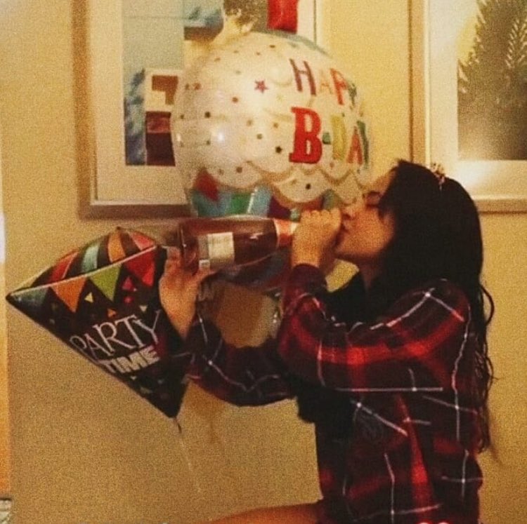 Happy birthday Becky G   Don t have to much fun     