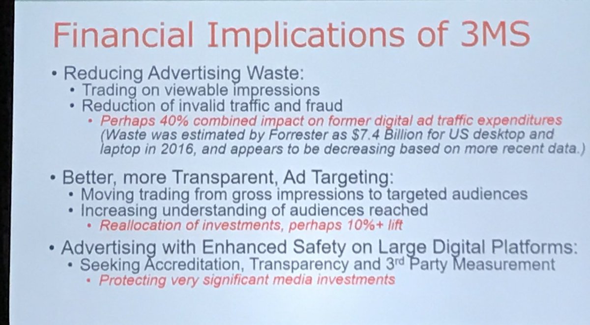 ForgeGroup_'s tweet image. Massive impact of the MRC’s 3MS initiative. 
#anamedia