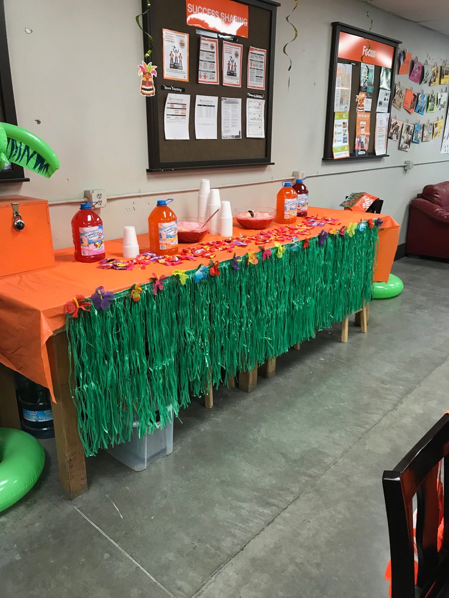 HerbScott6's tweet photo. Getting ready for “Hawaiian Punch Day” Hawaii theme to say Thank You to our awesome team. #1548strong https://t.co/UYUdaISxJm