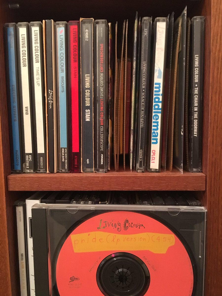 TheGrumpy0ne's tweet photo. But they’re are some of us who think @LivingColour are THE most underrated band of all time all CD’s have classic tracks #moreonvinyl #groundbreaking #loveemlive #realniceguys #grounded #blackrockcoalition https://t.co/QHZB8Go4Cy