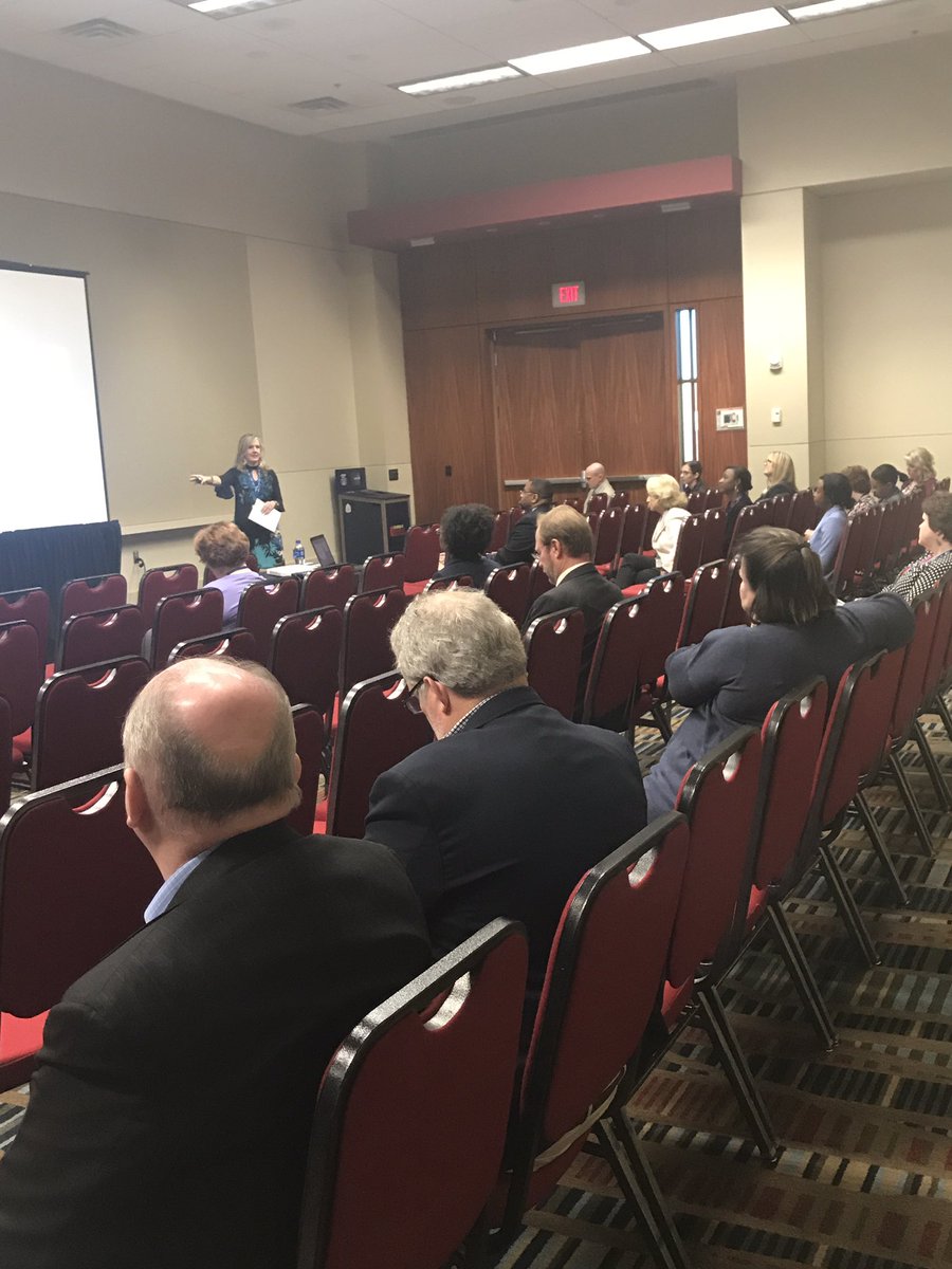 Transform_SC's tweet photo. Educators and business leaders learning about the metrics used to drive performance from Kristi Edison of #totalcomfortsolutions https://t.co/EJxLf34EzL