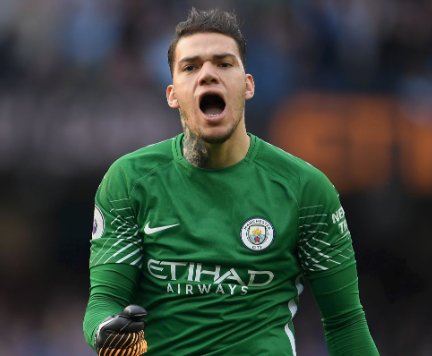 Sporf's tweet photo. FACT: Ederson has now saved as many @PremierLeague penalties (2) as David De Gea....🥅❌

...and played 200 games less. 😳⚽️ https://t.co/TdsjX5ZsHw