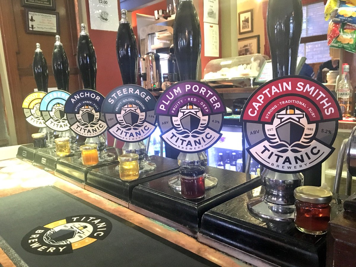 thepubpeople's tweet photo. We’re at The Queens Head in #Marlpool near #Heanor in #Derbyshire with a full lineup of @Titanic_Brewers ales. Andy from the brewery is on his way armed with t-shirts, key rings and free beer!!! Starts 6.30pm https://t.co/QT76YaKGBy