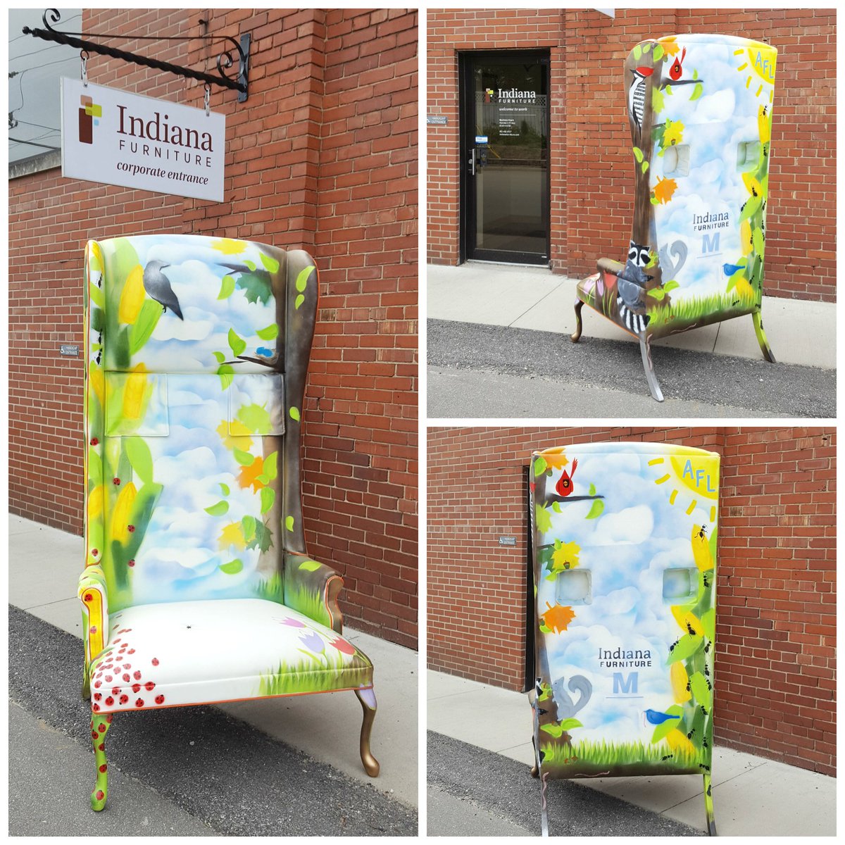 IndianaFurn's tweet image. You don't have to have a Reader's Chair like ours to participate in National Read Across America Day!  #indianafurniture #ReadAcrossAmerica #artsforlearning #artsforlearningin #mayerfabrics