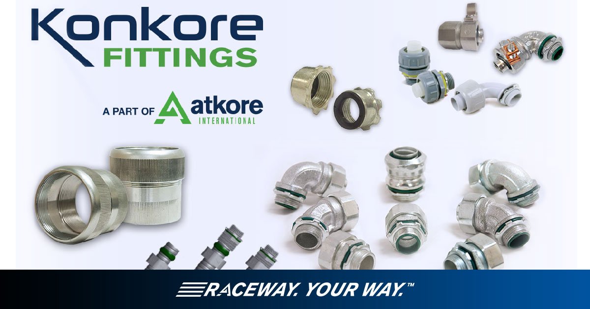 Atkore International on Twitter "Our Konkore Fittings brand offers