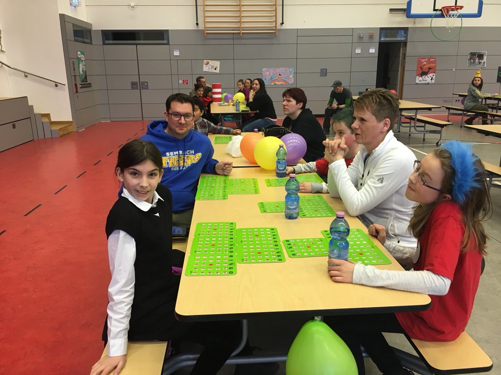 KESMustangs's tweet photo. Kaiserslautern elementary school celebrates Dr. Seuss’s birthday with happy birthday bingo sponsored by our PTO https://t.co/kNcLWBBZgU