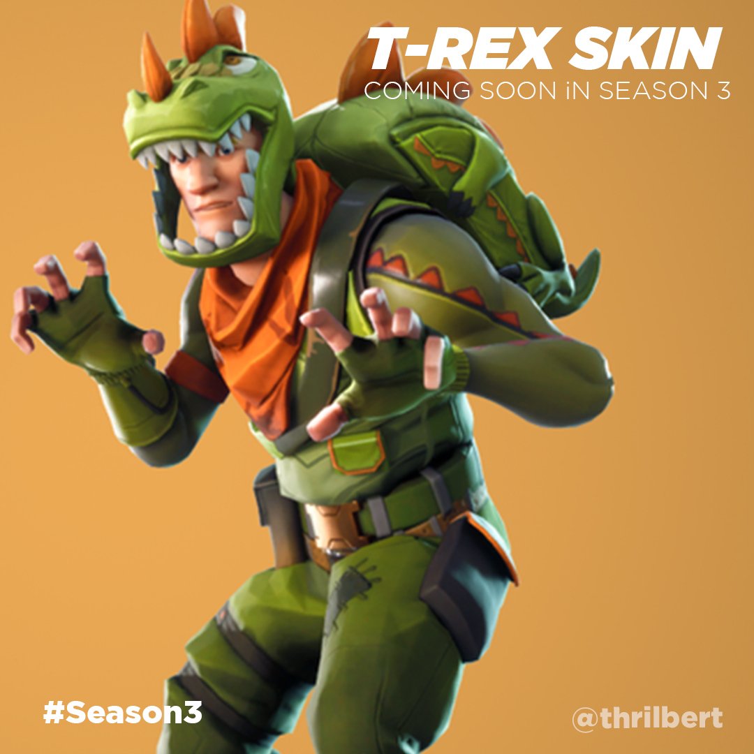 Thrilbert On Twitter T Rex Skin Coming Soon New Skins Coming In 