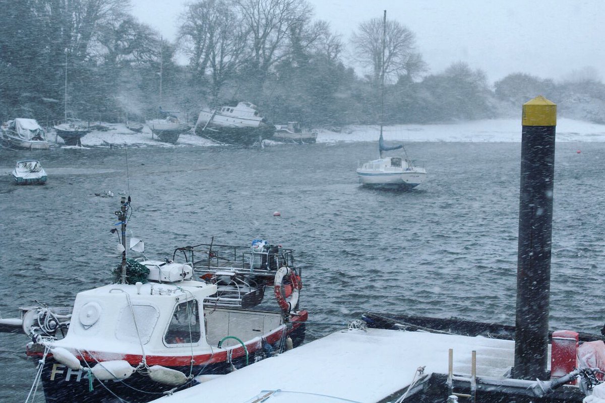 CDbloggers's tweet photo. How have you all been enjoying this rare Cornish snow ⛄️ send us ya pics ❄️ https://t.co/YcjzJezFna